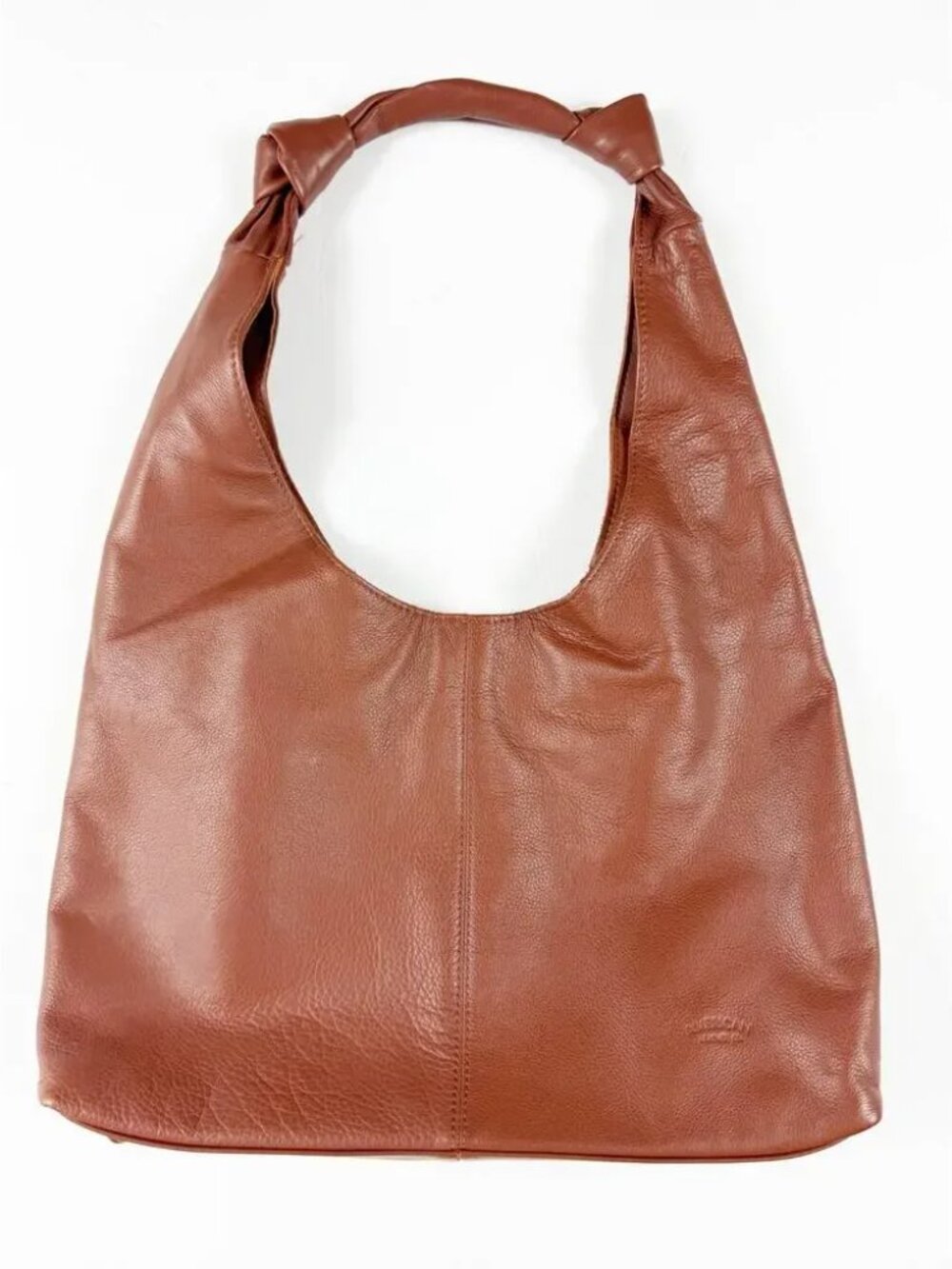 American Leather Co. Marietta Knot Slouchy Hobo Bag - Picture 2 of 7